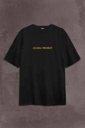 Better Call Soul Breaking Bad Dizi Film Sırt Ön Baskılı Oversize Tişört Unisex T-Shirt - Thumbnail