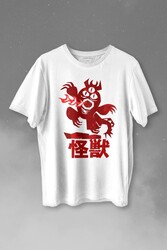 Big Hero 6 Fred Kaiju Büyük Kahraman Baskılı Tişört Unisex T-shirt - Thumbnail