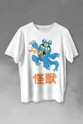 Big Hero 6 Fred Kaiju Büyük Kahraman Baskılı Tişört Unisex T-shirt - Thumbnail