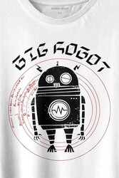 Big Robot 2 Comics Çizgi Film Minimal Dizi Baskılı Tişört Unisex T-shirt - Thumbnail