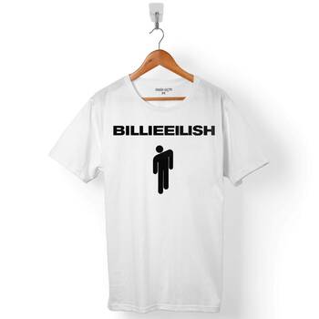 BİLLİE EİLİSH BİLLİEEİLİSH LOGO ERKEK TİŞÖRT