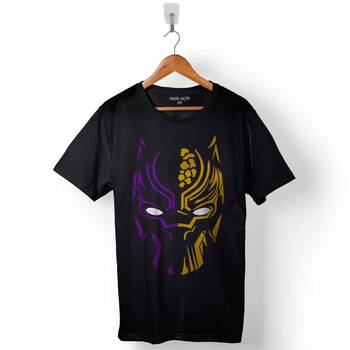 Black Panther Sinema Filmi 2018 Baskılı Tişört Unisex T-Shirt