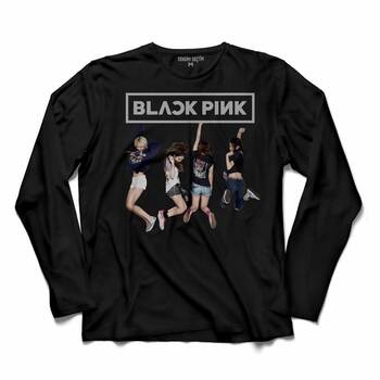 BLACK PINK BLACKPINK KASET MÜZİK GÜNEY KORE 3 UZUN KOLLU TİŞÖRT