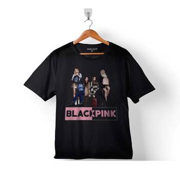 BLACK PINK BLACKPINK KASET MÜZİK GÜNEY KORE 5 ÇOCUK TİŞÖRT