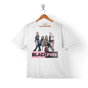 BLACK PINK BLACKPINK KASET MÜZİK GÜNEY KORE 5 ÇOCUK TİŞÖRT