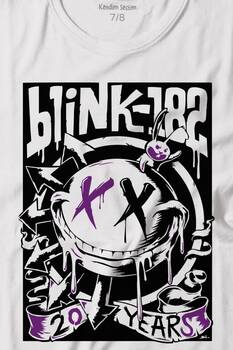 Blink 182 Punk 20 Years Yirminci Yıl Rock Music Müzik Baskılı Tişört Çocuk T-shirt