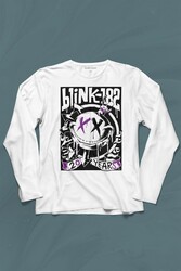 Blink 182 Punk 20 Years Yirminci Yıl Rock MusicMüzik Uzun Kollu Tişört Baskılı T-Shirt - Thumbnail