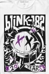 Blink 182 Punk 20 Years Yirminci Yıl Rock MusicMüzik Uzun Kollu Tişört Baskılı T-Shirt - Thumbnail