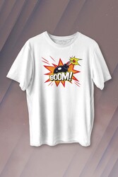 Boom Bomba Eğlenceli Funny El Bombası Baskılı Tişört Unisex T-shirt - Thumbnail