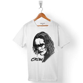 BRANDON LEE THE CROW FACE ÖLÜMSÜZ AŞK ERKEK TİŞÖRT