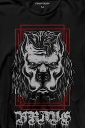 Brave Dog Head Stay Strong Güçlü Kal Gym Spor Uzun Kollu Tişört Baskılı T-Shirt - Thumbnail