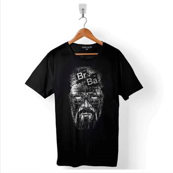 Breaking Bad Heisenberg Br Ba Brom Baryum Baskılı Tişört Unisex T-Shirt