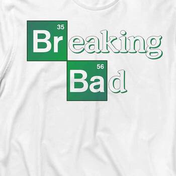 Breaking Bad Heisenberg Periyodik Tablo Uzun Kollu Tişört Baskılı T-Shirt