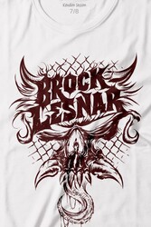 Brock Lesnar Logo WWE UFC Amerikan Güreşi Spor Baskılı Tişört Çocuk T-shirt - Thumbnail