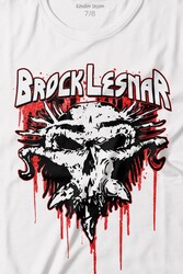 Brock Lesnar Logo WWE UFC Amerikan Güreşi Spor Baskılı Tişört Çocuk T-shirt - Thumbnail