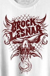 Brock Lesnar Logo WWE UFC Amerikan Güreşi Spor Baskılı Tişört Unisex T-shirt - Thumbnail