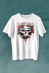 Brock Lesnar Logo WWE UFC Amerikan Güreşi Spor Baskılı Tişört Unisex T-shirt - Thumbnail