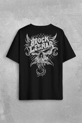 Brock Lesnar Logo Wwe Ufc Amerikan Güreşi Spor Sırt Ön Baskılı Oversize Tişört Unisex T-Shirt - Thumbnail