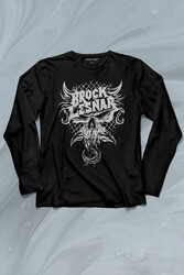 Brock Lesnar Logo WWE UFC Amerikan Güreşi Spor Uzun Kollu Tişört Baskılı T-Shirt - Thumbnail