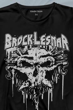 Brock Lesnar Logo WWE UFC Amerikan Güreşi Spor Uzun Kollu Tişört Baskılı T-Shirt