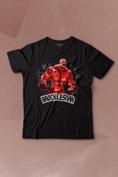 Brock Lesnar WWE UFC Amerikan Güreşi Spor Baskılı Tişört Çocuk T-shirt - Thumbnail