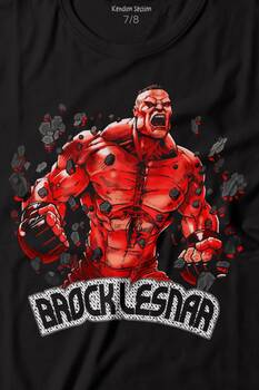 Brock Lesnar WWE UFC Amerikan Güreşi Spor Baskılı Tişört Çocuk T-shirt