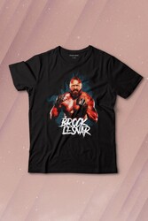 Brock Lesnar WWE UFC Amerikan Güreşi Spor Baskılı Tişört Çocuk T-shirt - Thumbnail