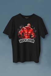 Brock Lesnar Wwe Ufc Amerikan Güreşi Spor Baskılı Tişört Unisex T-Shirt - Thumbnail