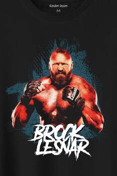 Brock Lesnar Wwe Ufc Amerikan Güreşi Spor Baskılı Tişört Unisex T-Shirt