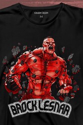 Brock Lesnar WWE UFC Amerikan Güreşi Spor Uzun Kollu Tişört Baskılı T-Shirt - Thumbnail