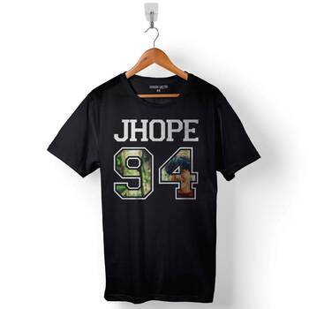 Bts Bangtan Boys J Hope 95 1995 J-Hope Jimin Baskılı Tişört Unisex T-Shirt