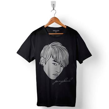 Bts Bangtan Boys Jeen Jungkook Baskılı Tişört Unisex T-Shirt