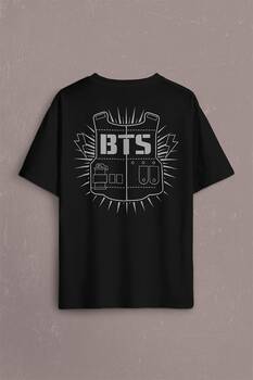 Bts Bangtan Boys Jimin 1995 95 Jhope 94 1994 Sırt Ön Baskılı Oversize Tişört Unisex T-Shirt