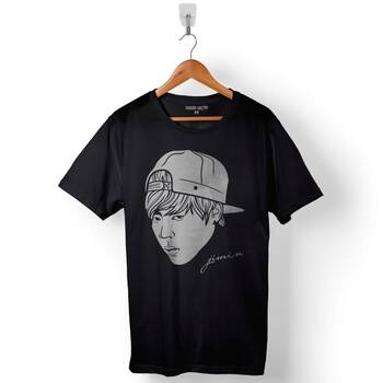 Bts Bangtan Boys Jimin 95 1995 Logo Baskılı Tişört Unisex T-Shirt