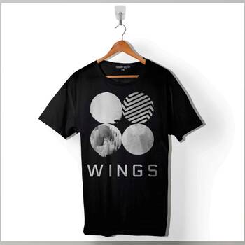 Bts Bangtan Boys Jimin Wings 95 Jhope 94 1994 Baskılı Tişört Unisex T-Shirt