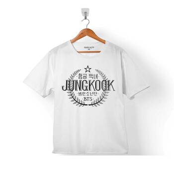 BTS BANGTAN BOYS JUNKOOK 97 LOGO 3 ÇOCUK TİŞÖRT