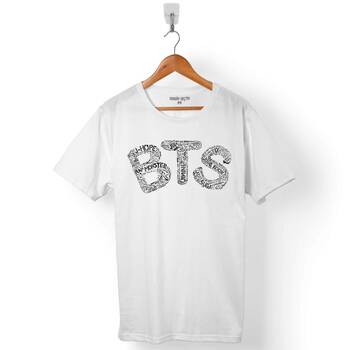 BTS BANGTAN BOYS LOGO ERKEK TİŞÖRT