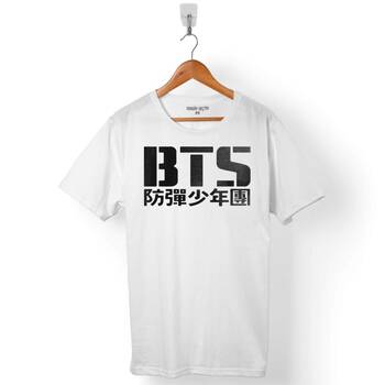 BTS BANGTAN BOYS LOGO ERKEK TİŞÖRT