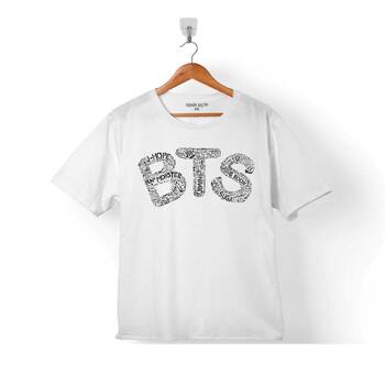 BTS BANGTAN BOYS LOGO UZUN 2 ÇOCUK TİŞÖRT