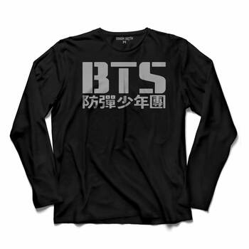 BTS BANGTAN BOYS LOGO UZUN KOLLU TİŞÖRT