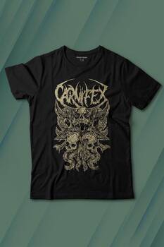 Carnifex Rock Ghotic Black Metal Death Music Müzik Baskılı Tişört Çocuk T-shirt