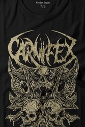 Carnifex Rock Ghotic Black Metal Death Music Müzik Baskılı Tişört Çocuk T-shirt - Thumbnail