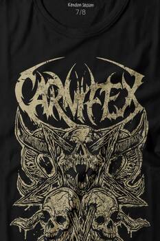 Carnifex Rock Ghotic Black Metal Death Music Müzik Baskılı Tişört Çocuk T-shirt