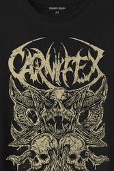 Carnifex Rock Ghotic Black Metal Death Music Müzik Baskılı Tişört Unisex T-Shirt - Thumbnail