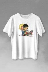 Cedric Chen Cauvin Skate Baskılı Tişört Unisex T-shirt - Thumbnail