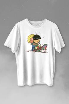 Cedric Chen Cauvin Skate Baskılı Tişört Unisex T-shirt