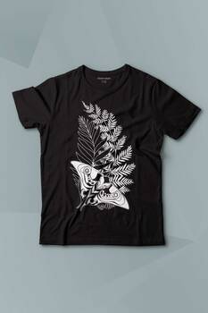 Çocuk T-shirt Firefly Last Of Us Kelebek Siyah Baskılı Tişört