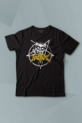 Çocuk Tişört Aggretsuko Agresif Retsuko Gotik Japon Anime Manga Metal Gothic Baskılı T-shirt - Thumbnail