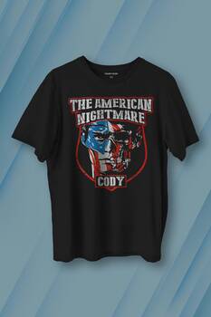 Cody Rhodes Nightmare Family Wwe Amerikan Güreşi Gym Body Baskılı Tişört Unisex T-shirt