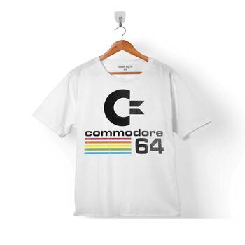 COMMODORE 61 C64 LOGO ANTİKA BİLGİSAYAR 2 ÇOCUK TİŞÖRT